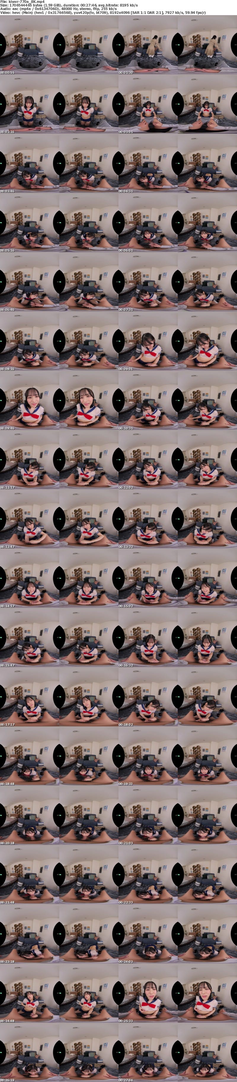 KIWVR-770 【VR】【8K】ぷるるん巨乳シコシコ代行VIPコース 小野寺舞