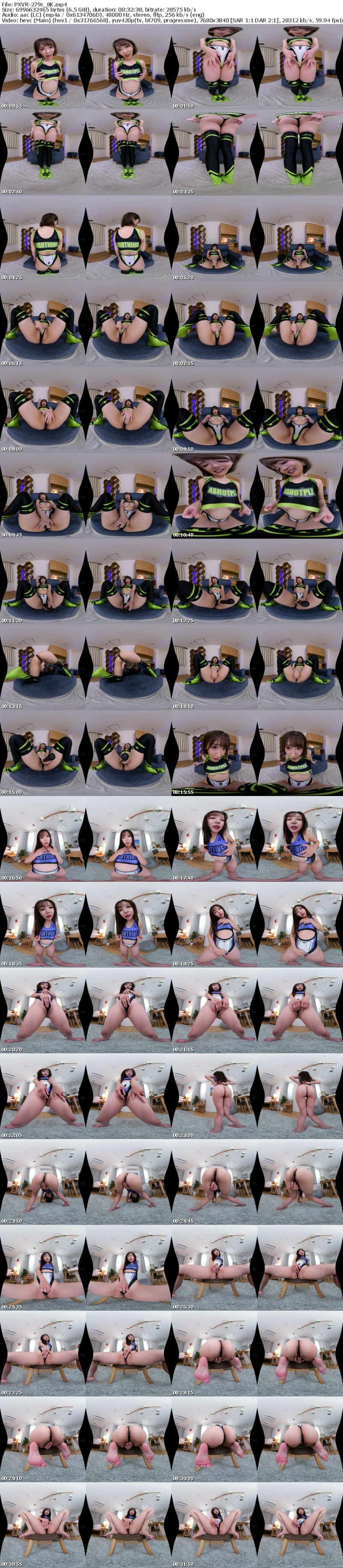 PXVR-279 【VR】鬼ハイレグ！！ エグい食い込み眼前接近オナニー【8K】