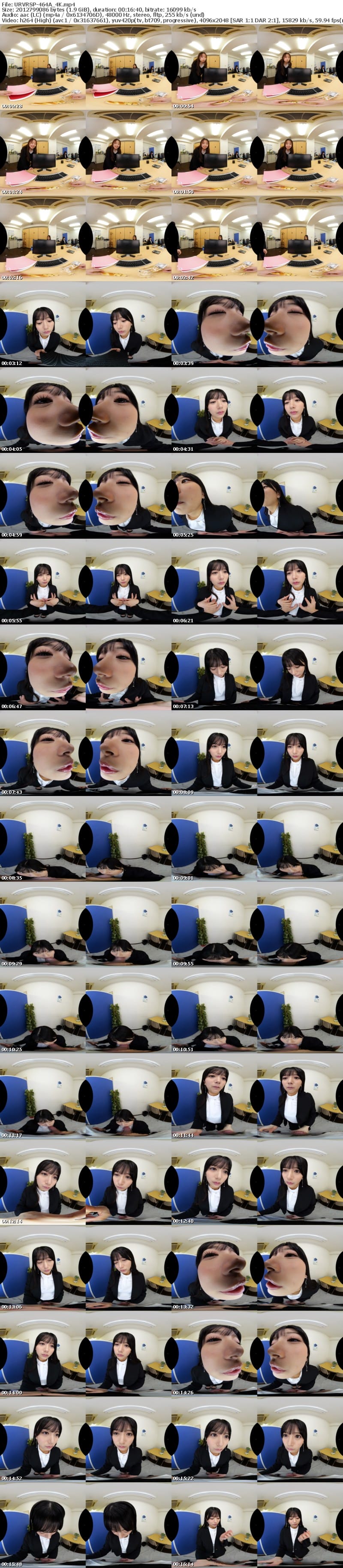 URVRSP-464 【VR】【8K VR】サイレントジェラシー 嫉妬した口下手な先輩に無言＆ジト目で見つめられ、有無を言わさぬ濃密ベロチュウ性交で完堕ちするまで分からされた激情片想い 北岡果林